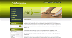Desktop Screenshot of fisioformentera.com